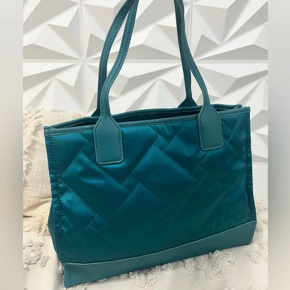 Kurt Geiger Teal Quilted Tote Bag (Shopper Bag) - Picture 3 of 11